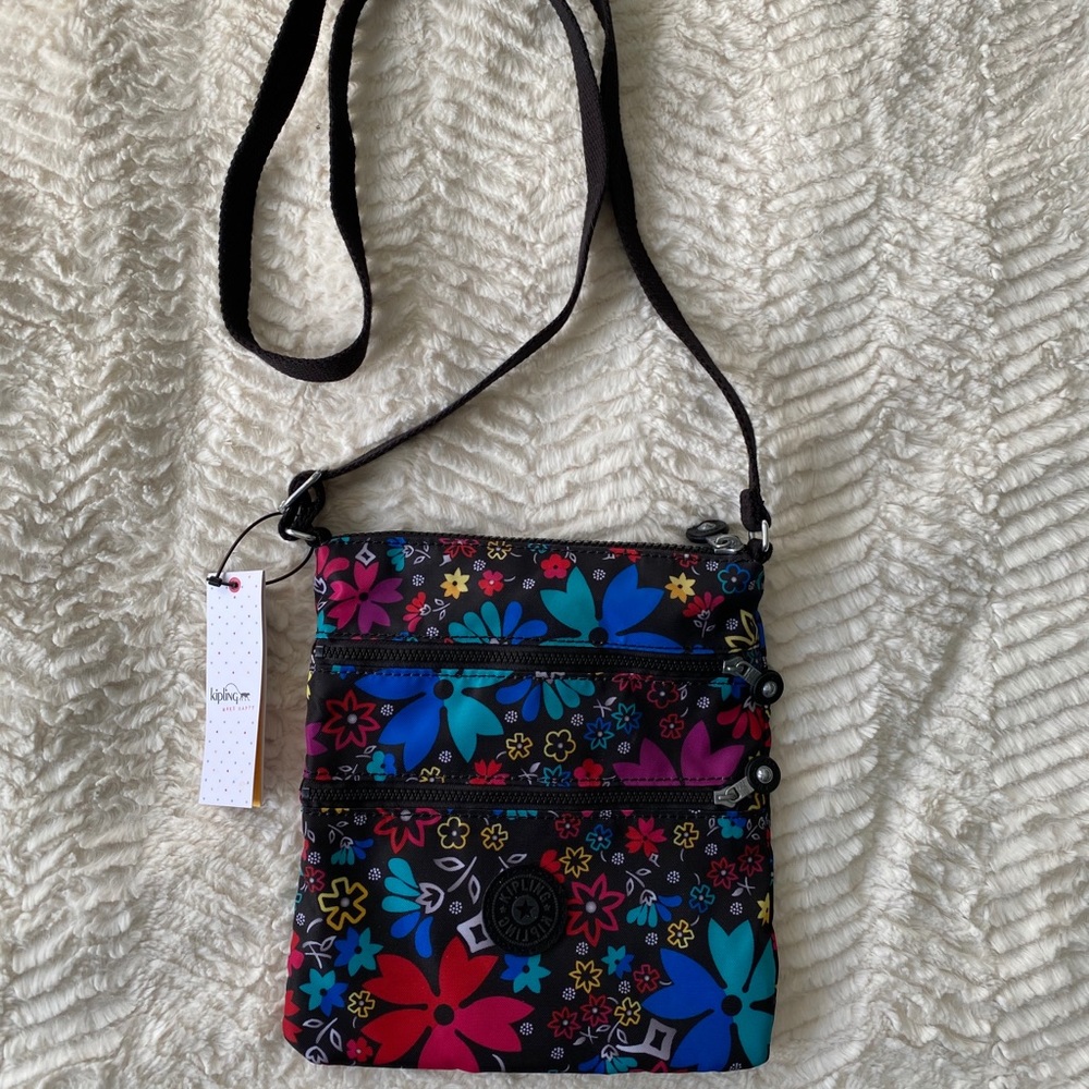 Kipling Multicolor Crossbody Bag BNWT